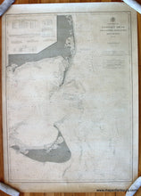 Load image into Gallery viewer, Antique-Nautical-Chart-Nantucket-Sound-and-Eastern-Approaches-Massachusetts--Cape-Cod-and-Islands-Nautical-1896-U.S.-Coast-Survey-Maps-Of-Antiquity