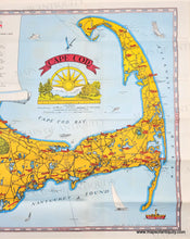 Load image into Gallery viewer, 1951 - Cape Cod - Antique Map