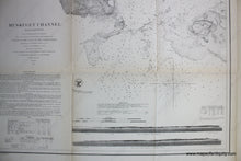 Load image into Gallery viewer, 1859 - Muskeget Channel Massachusetts Antique Chart Genuine Coastal Report