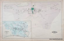 Load image into Gallery viewer, 1880 - Village of Harwich & Harwich Port - Antique Map