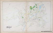 Load image into Gallery viewer, 1889 - Double-sided map: Part of Holliston (MA), So. Natick, Hopkinton / Holliston towns - Antique Map