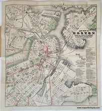 Load image into Gallery viewer, Antique-City-Map-The-New-Map-of-Boston--Boston-1883-Walker-Maps-Of-Antiquity