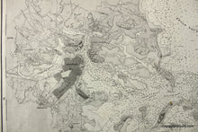 Load image into Gallery viewer, 1872 - Boston Harbour Harbor Antique Chart Collectibles