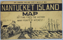 Load image into Gallery viewer, Antique-Uncolored-Pictorial-Map-Nantucket-Island-United-States-Massachusetts-c.-1940-New-England-Map-Co./L.-Parker-Maps-Of-Antiquity