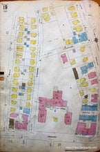 Load image into Gallery viewer, 1925 - Brookline Mass. Wards 18 And 19 Antique Map Genuine Hand-Colored