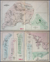 Load image into Gallery viewer, Antique-Map-Town-of-Barnstable-Village-of-West-Barnstable-pp.-28-29.