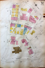 Load image into Gallery viewer, Antique-Hand-Colored-Map-Brookline-Mass.-Wards-52-and-53-United-States-Massachusetts-1925-Sanborn-Map-Co.-Maps-Of-Antiquity