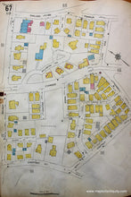 Load image into Gallery viewer, 1925 - Brookline Mass. Wards 66 And 67 Antique Map Genuine Hand-Colored