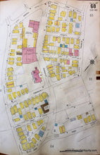 Load image into Gallery viewer, Antique-Hand-Colored-Map-Brookline-Mass.-Wards-68-and-69-United-States-Massachusetts-1925-Sanborn-Map-Co.-Maps-Of-Antiquity