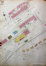 Load image into Gallery viewer, 1925 - Brookline Mass. Wards 76 And 77 Antique Map Genuine Hand-Colored