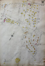 Load image into Gallery viewer, Antique-Hand-Colored-Map-Brookline-Mass.-Wards-92-and-93-United-States-Massachusetts-1925-Sanborn-Map-Co.-Maps-Of-Antiquity