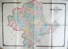 Load image into Gallery viewer, Antique-Hand-Colored-Map-New-Driving-Road-Map-of-Essex-County-Mass.-United-States-Massachusetts-1884-Walker-Maps-Of-Antiquity