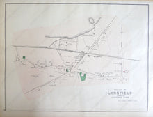 Load image into Gallery viewer, 1884 - Salem Saugus And Lynnfield Massachusetts Antique Map Genuine Hand-Colored