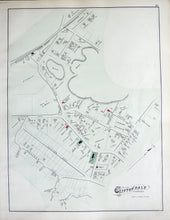 Load image into Gallery viewer, 1884 - Cliftondale, Saugus, and Swampscott Massachusetts - Antique Map