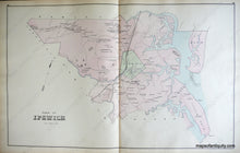 Load image into Gallery viewer, Antique-Hand-Colored-Map-Ipswich-Rowley-and-Wenham-Massachusetts-**********-United-States-Massachusetts-1884-Walker-Maps-Of-Antiquity