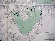 Load image into Gallery viewer, 1884 - Villages Of Andover And Georgetown Town Massachusetts Antique Map Genuine Hand-Colored