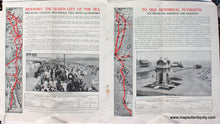 Load image into Gallery viewer, Antique-Printed-Book-with-Center-Map-and-many-additional-Maps-Aero-View-Map-showing-Territory-covered-by-the-Lines-of-the-Bay-State-Street-Railway-Co-and-their-Connections-**********-United-States-Massachusetts-1913-Bay-State-Street-Railway-Company-Maps-Of-Antiquity
