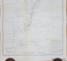 Load image into Gallery viewer, Black and white chart that shows the coast of CHatham, MA as well as Harwich, with some detail of topography along the coast and water depths in the ocean. Shows Monomoy as it was in 1856 (it has changed many times over the years due to coastal erosion and changes)