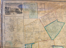 Load image into Gallery viewer, 1858 - Map Of The County Bristol Massachusetts Antique Genuine Hand-Colored