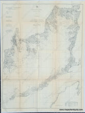Load image into Gallery viewer, Antique-Nautical-Chart-and-map-Buzzards-Bay-Massachusetts-******-Massachusetts-Cape-Cod-and-Islands-1899-U.S.-Coast-&-Geodetic-Survey-Maps-Of-Antiquity