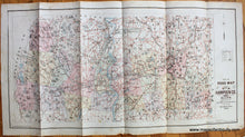 Load image into Gallery viewer, Antique-Printed-Color-Map-New-Road-Map-of-Hampden-Co.-Mass.-1894-Richards-Hampden-County-Hampden-County-General-1800s-19th-century-Maps-of-Antiquity