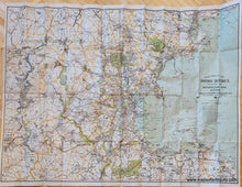 Load image into Gallery viewer, Antique-Printed-Color-Folding-Road-Map-Road-Map-of-the-Boston-District-showing-the-Metropolitan-Park-System-1905-Walker-1900s-century-Maps-of-Antiquity
