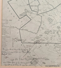 Load image into Gallery viewer, Genuine-Antique-Map-Framed-Map-of-Salem-Village-1692.-by-W.-P.-Upham-1866.-1866-Upham-Maps-Of-Antiquity-1800s-19th-century