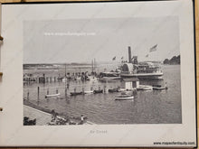 Load image into Gallery viewer, Genuine-Antique-Photogravure-Book-Along-Shore-at-Buzzards-Bay-1896-W.L.-Kelley-Maps-Of-Antiquity