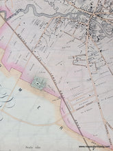 Load image into Gallery viewer, Genuine-Antique-Wall-Map-Map-of-the-Town-of-Medford-Middlesex-County-Mass--1855-Walling-Maps-Of-Antiquity