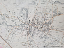 Load image into Gallery viewer, Genuine-Antique-Wall-Map-Map-of-the-Town-of-Medford-Middlesex-County-Mass--1855-Walling-Maps-Of-Antiquity