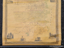 Load image into Gallery viewer, Genuine-Antique-Wall-Map-Plan-of-the-City-of-New-Bedford-Massachusetts-1850-Collins-Clark-Maps-Of-Antiquity