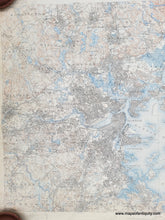 Load image into Gallery viewer, Genuine-Antique-Map-Boston-and-Vicinity-1903-1919-U-S-Geological-Survey-Maps-Of-Antiquity