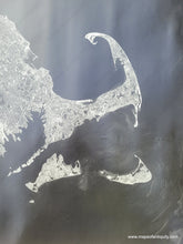 Load image into Gallery viewer, Genuine-Vintage-Map-Satellite-Image-of-Cape-Cod-Nantucket-and-Martha-s-Vineyard-1976--Maps-Of-Antiquity