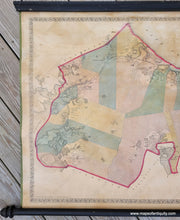 Load image into Gallery viewer, Antique-Map-of-the-Town-of-Sandwich-Barnstable-County-Mass-MA-Massachusetts-1857-Walling-1800s-19th-century-maps-of-Antiquity-rare-collectible-Cape-Cod