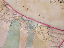 Load image into Gallery viewer, Antique-Map-of-the-Town-of-Sandwich-Barnstable-County-Mass-MA-Massachusetts-1857-Walling-1800s-19th-century-maps-of-Antiquity-rare-collectible-Cape-Cod