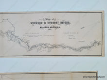 Load image into Gallery viewer, Genuine-Antique-Map-and-Diagram-Plan-of-Concord-Sudbury-Rivers-with-the-Meadows-Adjoining-and-Profile-of-the-Concord-and-Sudbury-Rivers-1861-Bufford-Maps-Of-Antiquity