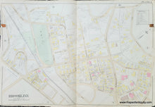 Load image into Gallery viewer, Genuine-Antique-Map-Plate-6-Brookline-Mass--1893-Richards-Maps-Of-Antiquity