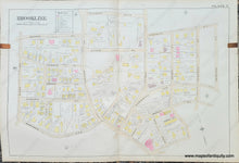 Load image into Gallery viewer, Genuine-Antique-Map-Plate-7-Brookline-Mass--1893-Richards-Maps-Of-Antiquity