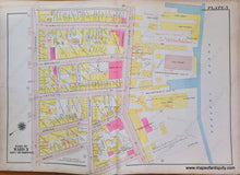 Load image into Gallery viewer, Genuine-Antique-Map-Plate-5-Charlestown---Part-of-Ward-3-City-of-Boston-Boston-Ward-Maps--1912-Bromley-Maps-Of-Antiquity-1800s-19th-century