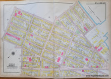 Load image into Gallery viewer, Genuine-Antique-Map-Plate-27-East-Boston---Part-of-Ward-1-City-of-Boston-Boston-Ward-Maps--1912-Bromley-Maps-Of-Antiquity-1800s-19th-century