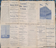 Load image into Gallery viewer, Genuine-Antique-Map-Correct-Map-of-Boston-Harbor-giving-Route-and-Official-Summer-Time-Table-of-the-Nantasket-Beach-Steamboat-Co-Commencing-July-1-1896--1896-Bouve-Crawford-Co--Maps-Of-Antiquity