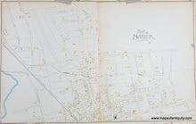 Load image into Gallery viewer, 1889 - Double-sided page: Natick / Sherborn / parts of Chelmsford / Carlisle (MA) - Antique Map