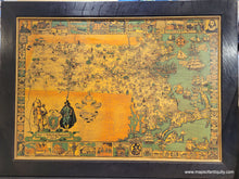 Load image into Gallery viewer, 1930 - Map of Massachusetts, The Old Bay State - Genuine Antique Map