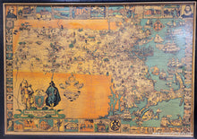 Load image into Gallery viewer, 1930 - Map of Massachusetts, The Old Bay State - Genuine Antique Map