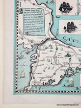 Load image into Gallery viewer, 1936 - Cape Cod - Genuine Antique Map