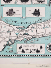 Load image into Gallery viewer, 1936 - Cape Cod - Genuine Antique Map