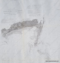 Load image into Gallery viewer, UnColored-Antique-Coastal-Chart--Chart-No.-12-From-Monomoy-and-Nantucket-Shoals-to-Muskeget-Channel-Mass.-US-Massachusetts-Cape-Cod-and-Islands-1860-U.S.-Coast-Survey-Maps-Of-Antiquity