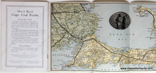 Load image into Gallery viewer, 1923 - The New York Haven And Hartford Railroad Co. (Cape Cod) Antique Map Genuine Printed-Color