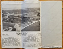 Load image into Gallery viewer, 1930S - Come To Cape Cod The Land Of The Early American Antique Tourism Booklet With Road Map