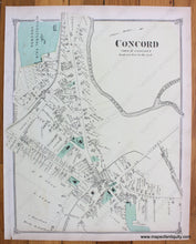 Load image into Gallery viewer, Antique-Map-Concord-Massachusetts-Maps-of-Antiquity